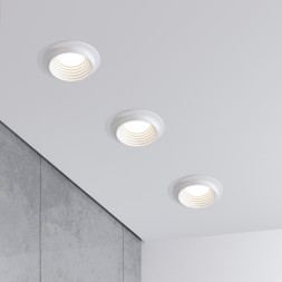 Встраиваемый точечный светильник Elektrostandard 25007/01 GU10 белый