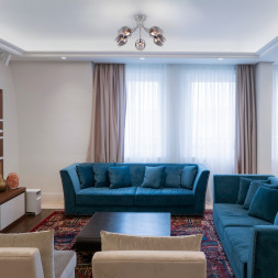 Люстра на штанге Eurosvet Marci 30164/5 хром