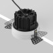 Встраиваемый точечный светильник Maytoni Technical ROUND DL058-12W3K-TRS-B