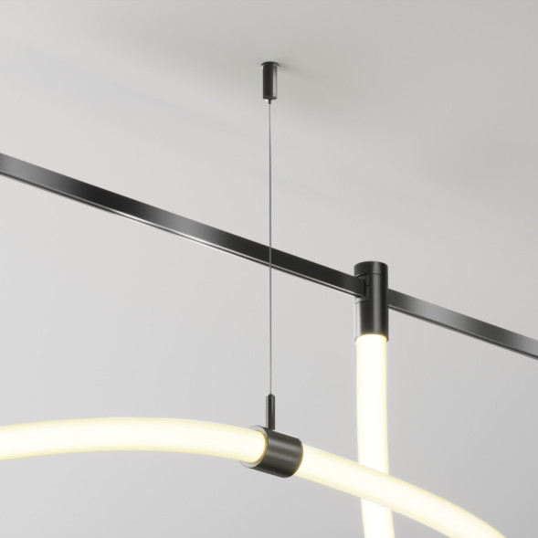 Подвесной комплект для трекового шинопровода TRA154CSW-1B Maytoni Technical Tau