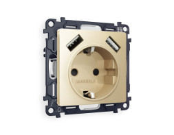 Розетка Ambrella Volt MA609010 ALFA QUANT