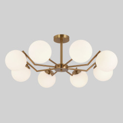Люстра на штанге Eurosvet Frost 70154/8 латунь