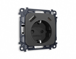 Розетка Ambrella Volt MO910010 OMEGA QUANT