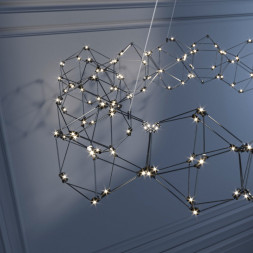 Подвесная люстра Eurosvet UMA 90169/15 черный жемчуг