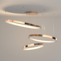 Подвесная люстра Eurosvet POSH 90275/3 медный Smart