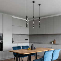 Подвесной светильник Eurosvet DLR037 12W 4200K DLR037 12W 4200K черный матовый