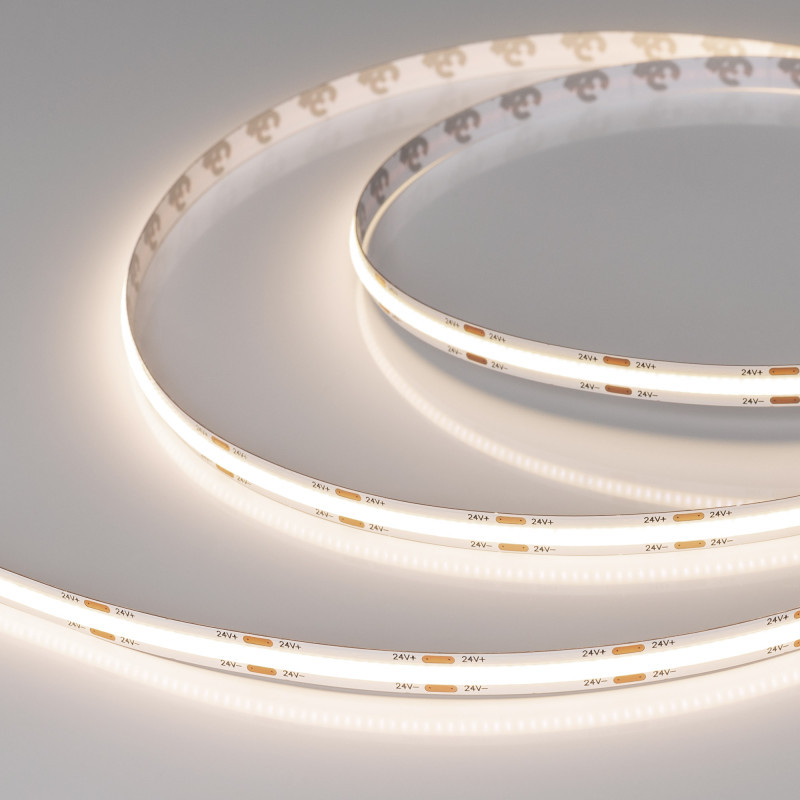 Лента Arlight COB-X544-8mm 044580 57.5W 24V белый (теплый) IP20