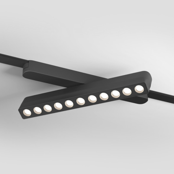 Магнитный трековый светильник Denkirs AIR GRILL DK5368-BK