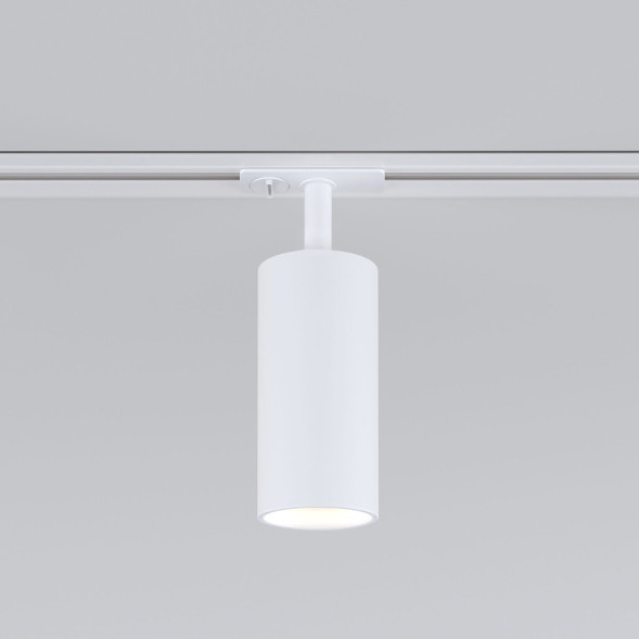 Трековый светильник Elektrostandard Diffe белый 15W 4200K (85166/01) однофазный