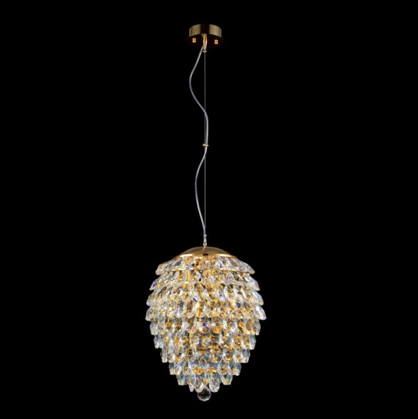 Подвесной светильник Crystal Lux CHARME CHARME SP3+3 LED GOLD/TRANSPARENT