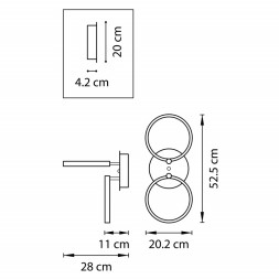 Бра Lightstar Breve 749624