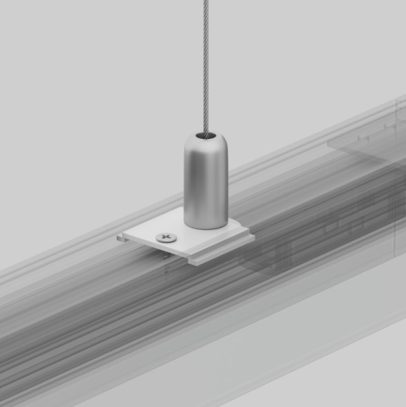 Крепеж для шинопровода Maytoni Technical Track White magnet TRA004HP-21W