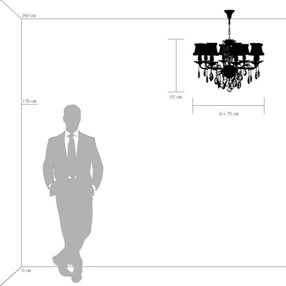Подвесная люстра Lightstar FIOCCO 701081