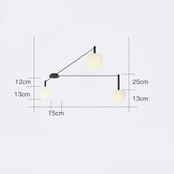 Потолочный светильник ImperiumLoft Rangel 167197-26