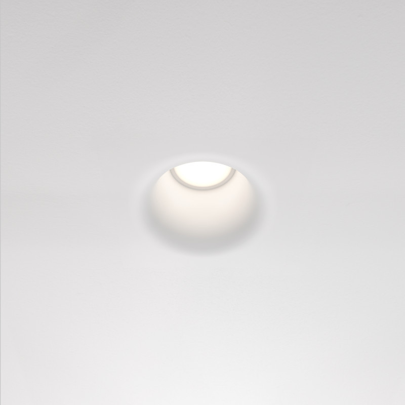 Встраиваемый точечный светильник Maytoni Technical Gyps Modern DL001-1-01-W