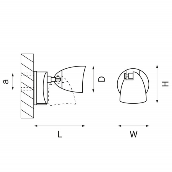 Прожектор Lightstar Diva 374137