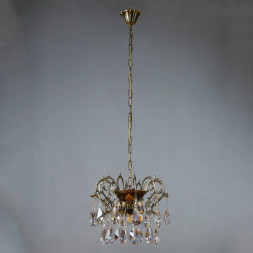 Подвесная люстра AMBIENTE by BRIZZI ALICANTE 8888/3 CL PB Tear Drop