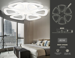 Потолочный светильник Ambrella Light ACRYLICA FA4518