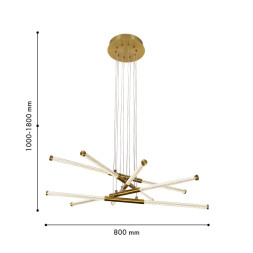 Подвесная люстра F-Promo Vigas 4469-5P