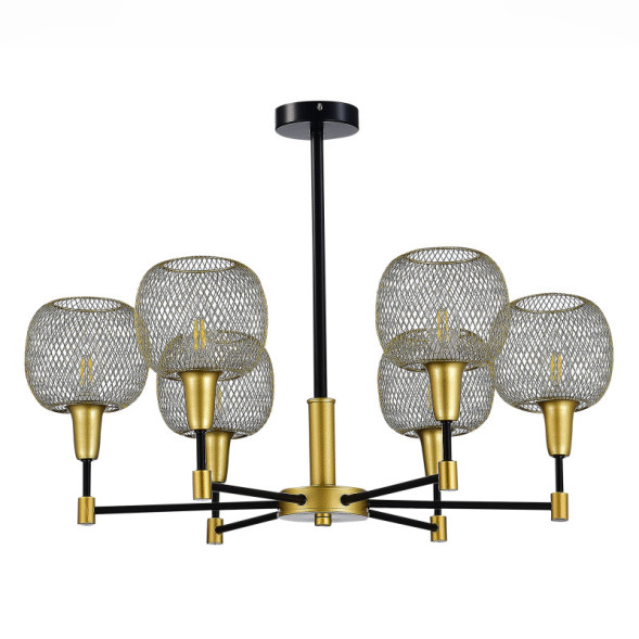 Люстра на штанге Evoluce ELITIS SLE1137-402-06