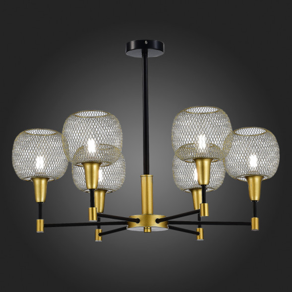 Люстра на штанге Evoluce ELITIS SLE1137-402-06