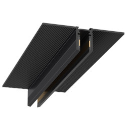 Магнитный шинопровод ST-Luce Track magnet SUPER5 встраиваемый в ГКЛ 9 черный ST066.419.00