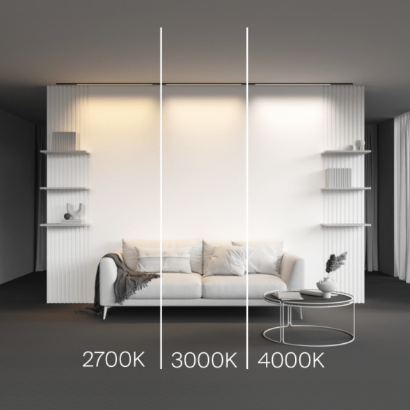 Магнитный трековый светильник Maytoni Technical BASIS TR190-1-15W4K-B