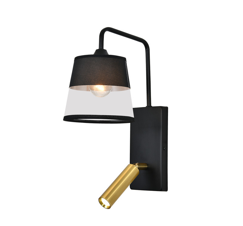 Бра 598/1A Black/Brass Escada Comfy