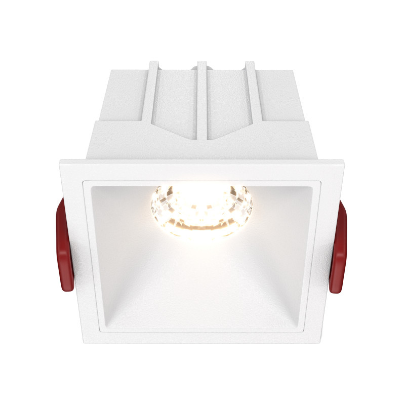 Встраиваемый точечный светильник Maytoni Technical Alfa LED DL043-01-10W3K-SQ-W