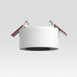 Встраиваемый точечный светильник Elektrostandard 25095/LED 10W 4000K белый/черный