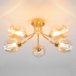 Люстра на штанге Eurosvet Marci 30164/5 золото