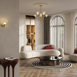 Люстра на штанге Maytoni MOD402PL-L20BS3K DYNASTY