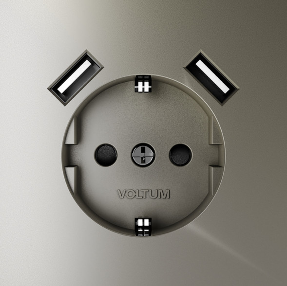 Комбинированная розетка VOLTUM VLS040404