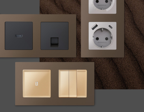 Рамка Ambrella Volt AF220632 ALFA Techno