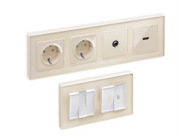 Рамка Ambrella Volt AF580304 ALFA Arctic