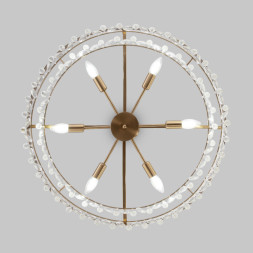 Люстра на штанге Eurosvet Sophie 60165/6 латунь