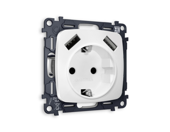 Розетка Ambrella Volt MO129010 OMEGA QUANT