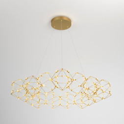 Подвесная люстра Eurosvet UMA 90169/15 медь