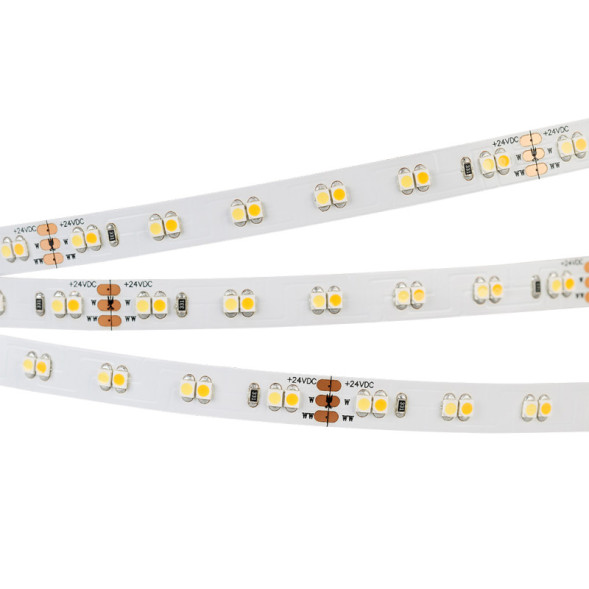 Лента Arlight RS 2-5000 3528 025211 48W 24V MIX (теплый+холодный) IP33
