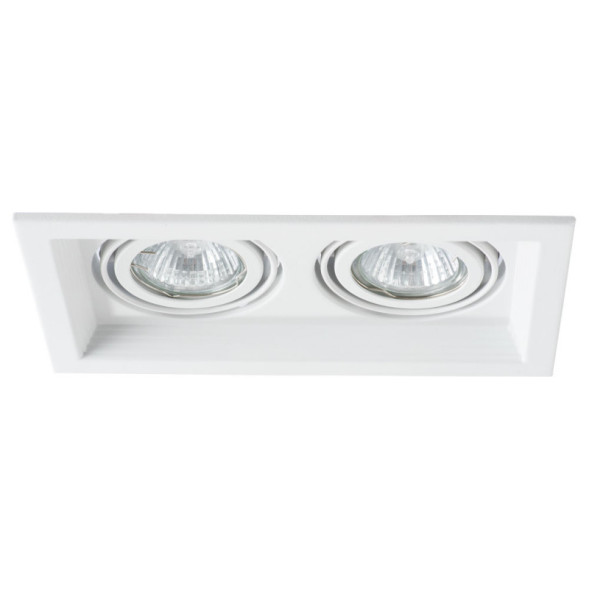 Встраиваемый точечный светильник ARTE Lamp CANIS A6661PL-2WH