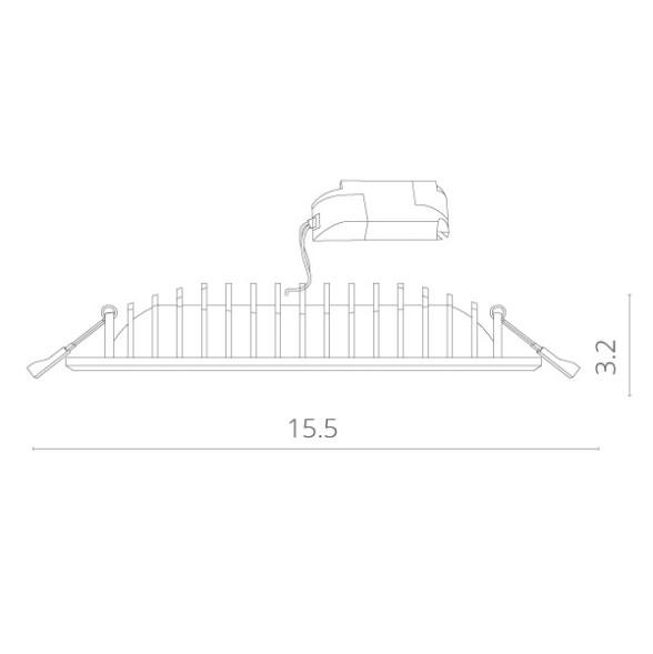 Встраиваемый точечный светильник ARTE Lamp SIRIO A7205PL-2WH