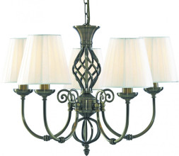 Подвесная люстра ARTE Lamp ZANZIBAR A8390LM-5AB