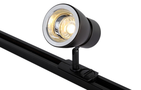 Трековый светильник Crystal Lux CLT 0.31 009 CLT 0.31 009 BL-CH