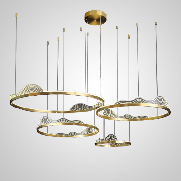 Подвесная люстра ImperiumLoft 201097-23 Hanna