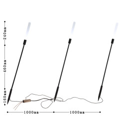 Уличный грунтовый светильник Favourite Reedy 4048-3T