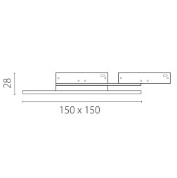 Трековый светильник Lightstar Linea 236141Q