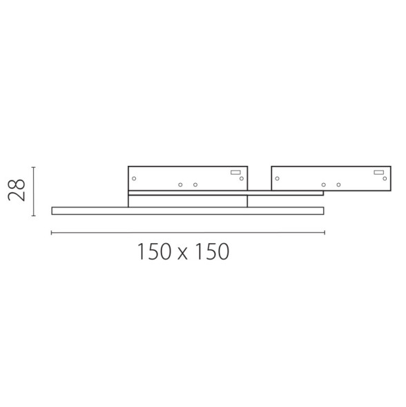 Трековый светильник Lightstar Linea 236141Q