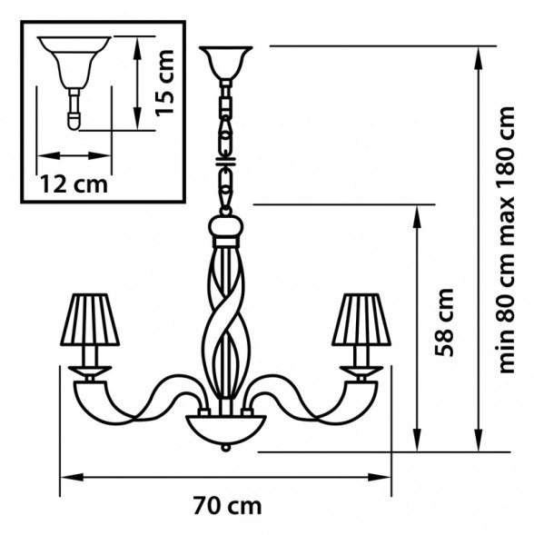 Подвесная люстра Lightstar ALVEARE 702084