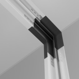 Коннектор для шинопровода Maytoni Technical Magnetic track system Exility встраиваемый ГКЛ 12.5 черный TRA034CL-42.12B