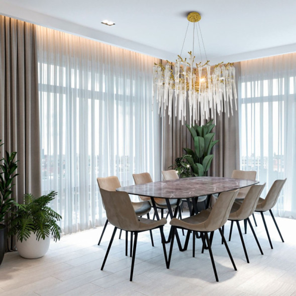 Подвесная люстра MODELUX MS.2114.760 GD